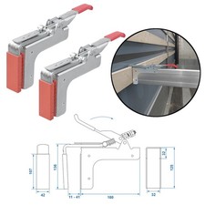 2x Klemme für Sperrlatte