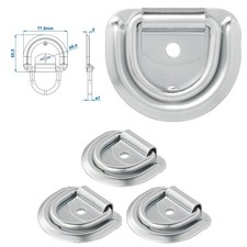 4x Zurrmulde Zurröse 76x66mm